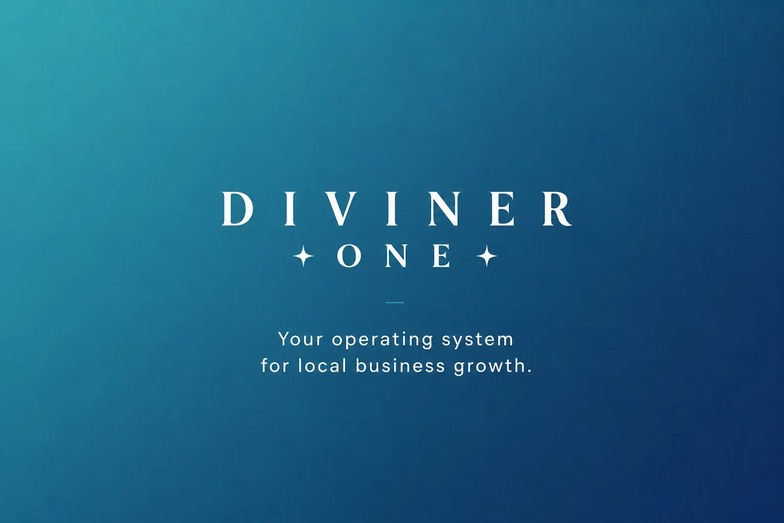 Diviner One — your operating system for local business growth